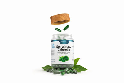 Spirulina & Chlorella — Alkaliserande Greens